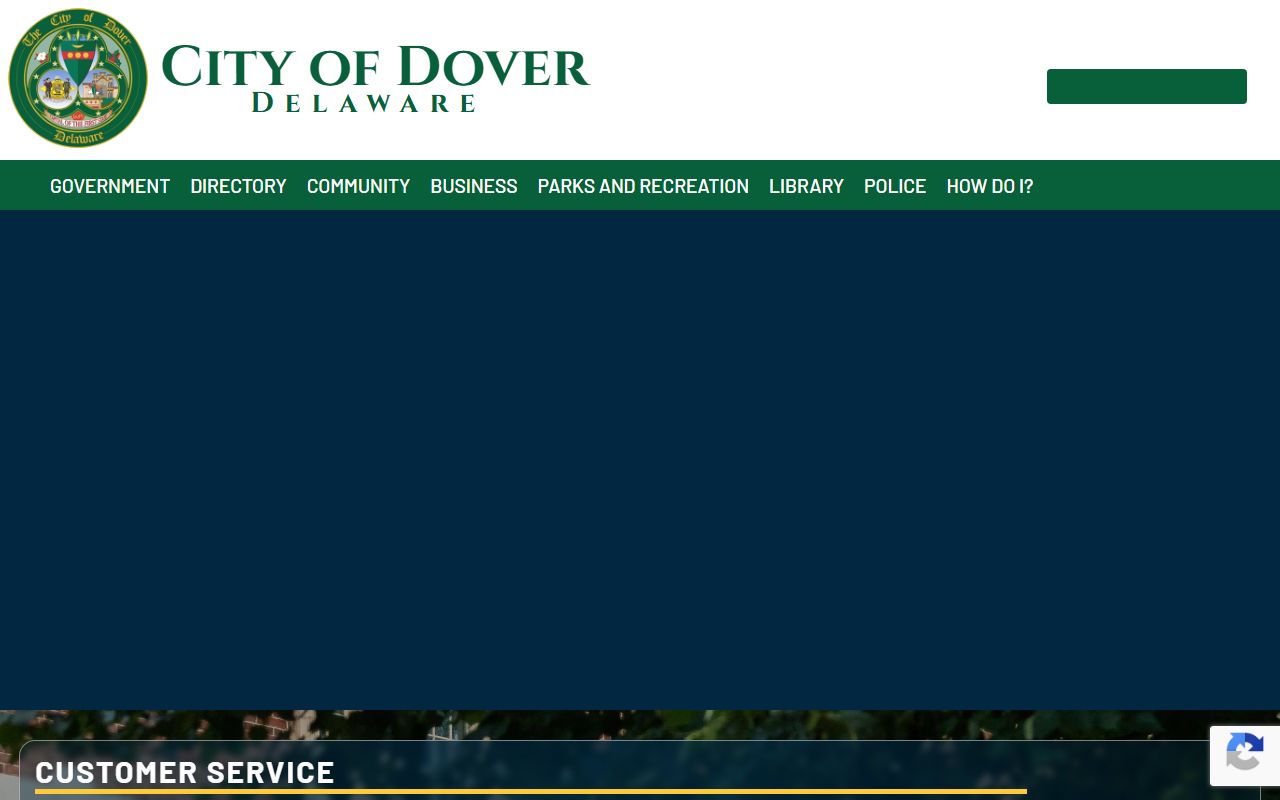 City of Dover people search home page